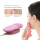 Wireless charging sonic silicone facial cleansing brush